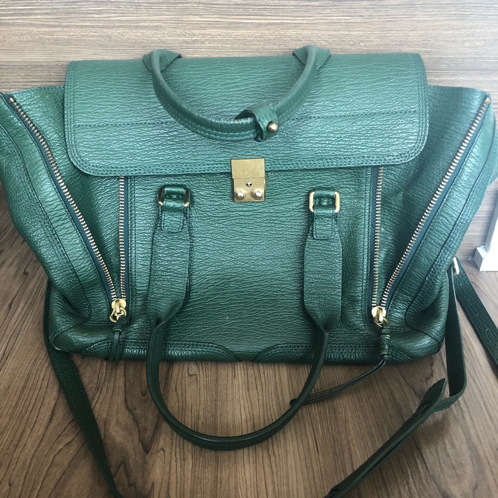 3.1 Phillip Lim Pashli Satchel green